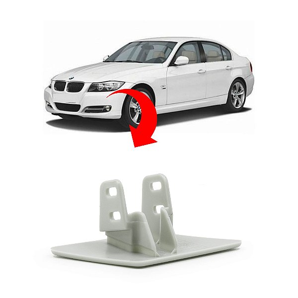 Tampa Limpador Esguicho Água Farol Bmw 320i E90 E91 2008 a 2011 - OEM 61677211209 Lado: Esquerdo (Motorista)