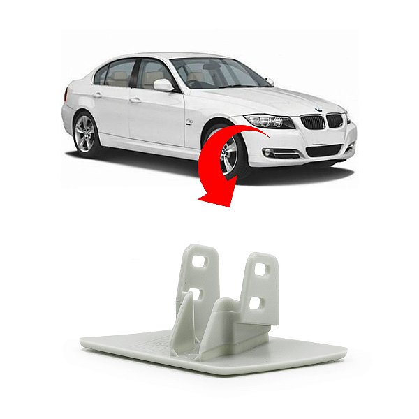 Tampa Limpador Esguicho Água Farol Bmw 320i E90 E91 2008 a 2011 - OEM 61677211210 Lado: Direito (Passageiro)