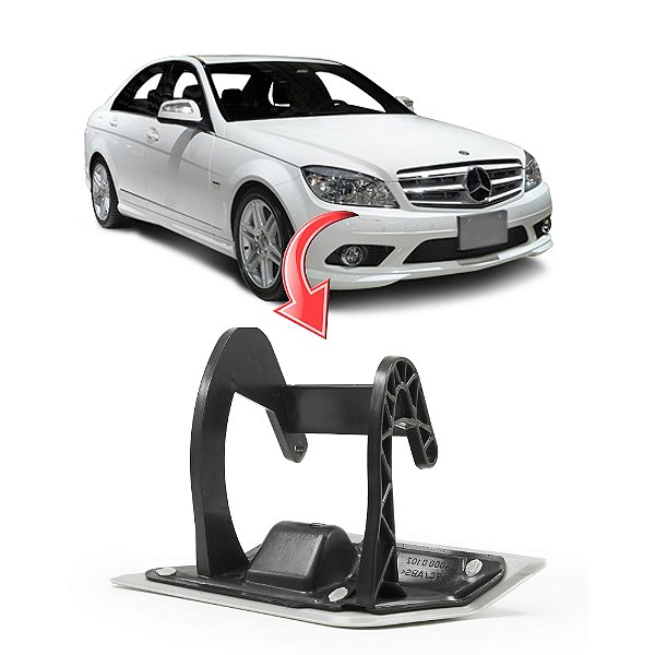 Tampa Limpador Esguicho de Agua Farol Mercedes Benz Class C200 C250 W204 2008 a 2011 - OEM A2048802224 Lado: Direito (Passageiro)