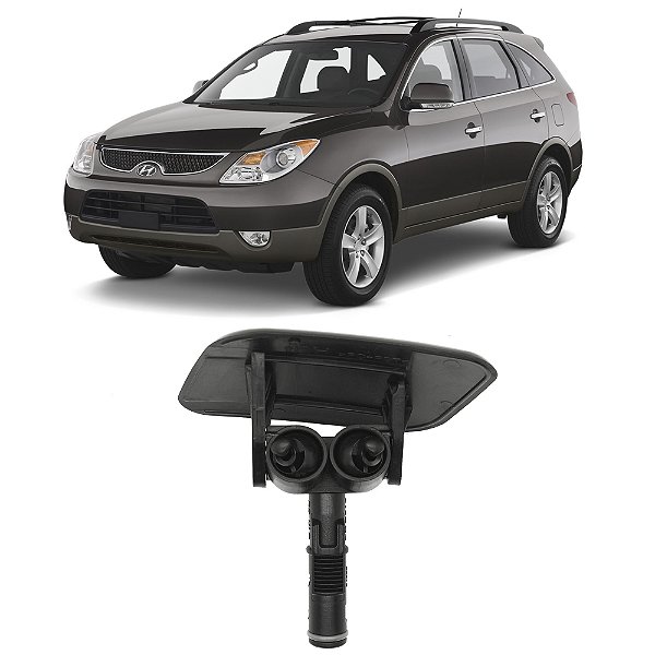 Tampa Limpador Esguicho Água Farol Hyundai Vera Cruz 2007 a 2013 - OEM 98690-3J000 Lado: Direito (passageiro)