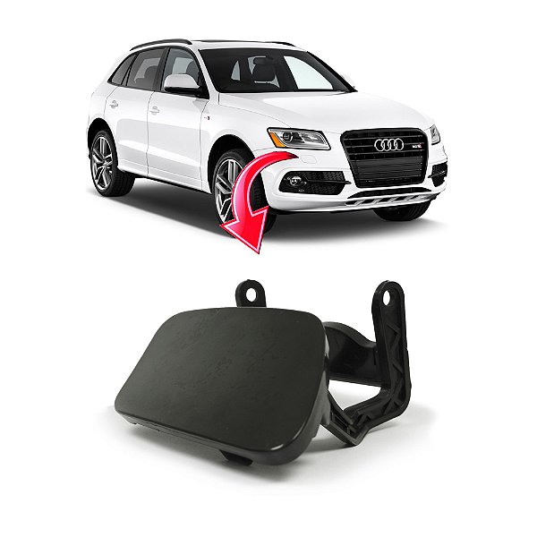 Tampa Limpador Esguicho Água Farol Audi Q5 2013 a 2017 - OEM 8R0855276C Lado: Direito (passageiro)