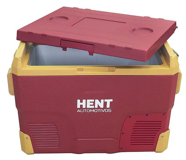 GELADEIRA PORTATIL 42LT VERMELHA 12/24/127/220V-IR42 HENT AUTOMOTIVOS