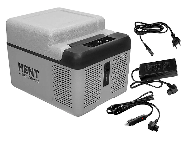 GELADEIRA PORTATIL 12LT 12/24/127/220V-C12 HENT AUTOMOTIVOS