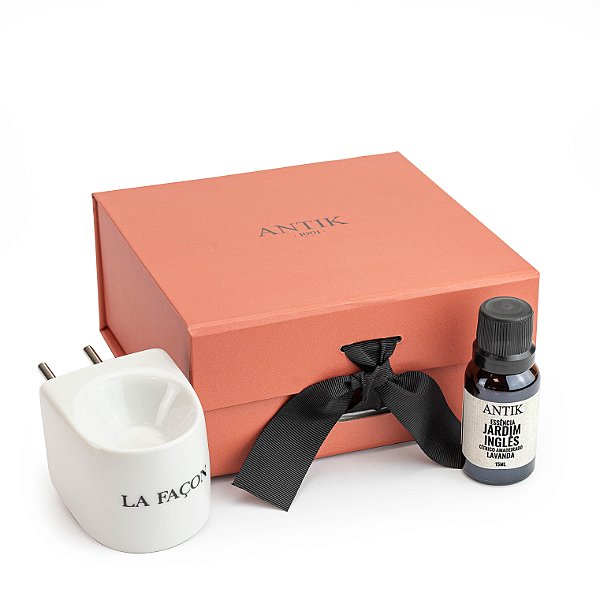 Difusor Elétrico In Box + Essência Jardim Inglês - 15ml