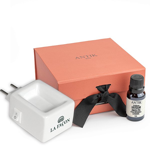 Difusor Elétrico In Box + Essência Jardim Inglês - 15ml