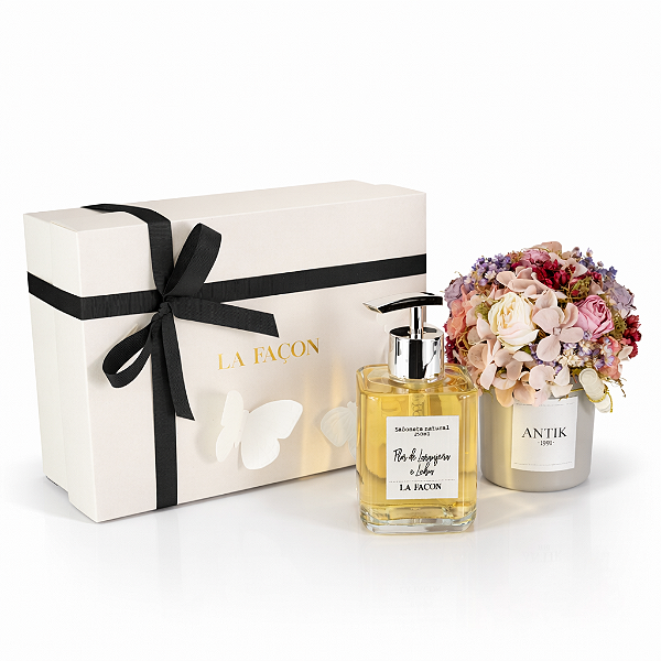 KIT AGRADESCER COM INTENÇÃO - FLOR