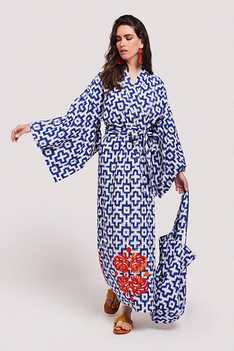 Rodoo Blue Kimono