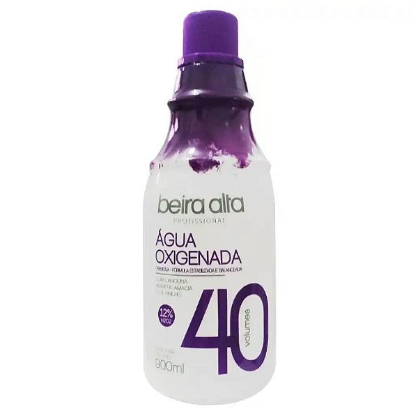Água Oxigenada 40 Volumes 900ml Beira Alta – Clareamento Capilar Profissional