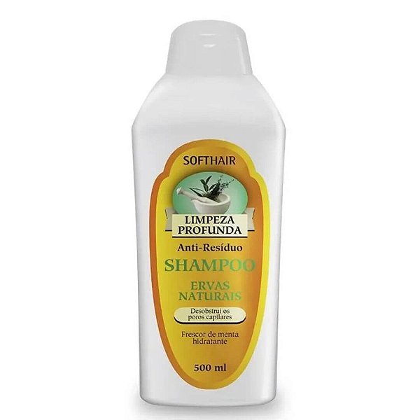 SHAMPO SOFT LIMPEZA PROFUNDA 500ML