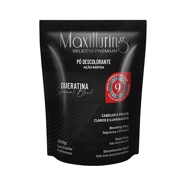 DESCOLORANTE MAXILLURING300G QUERATINA POUCH