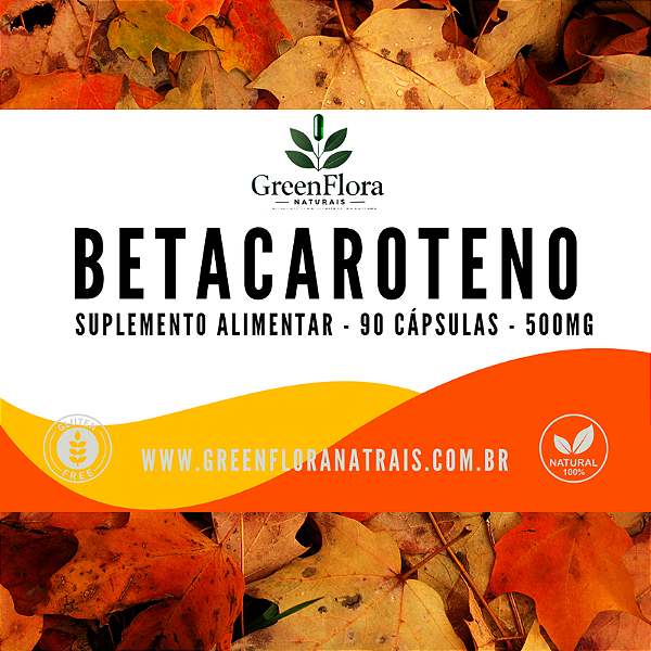 BETACAROTENO 500MG 90 CÁPSULAS