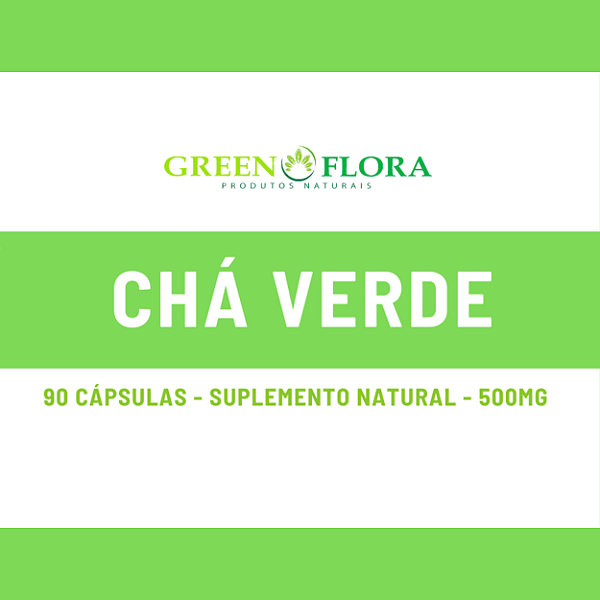 CHÁ VERDE 500MG 90 CÁPSULAS