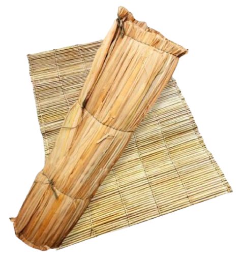 ESTEIRA DE FIBRA DE TABÔA NATURAL