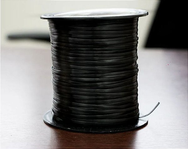 FIO DE PALHA SINTÉTICA - PRETO