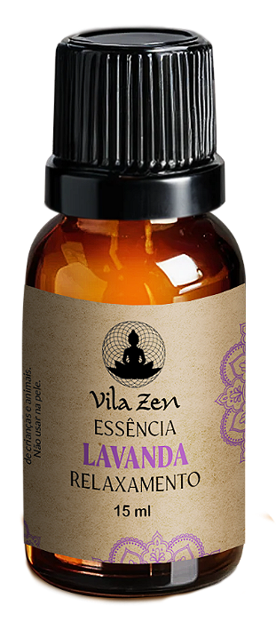 Essências Vila Zen 15 ml Lavanda - Relaxamento