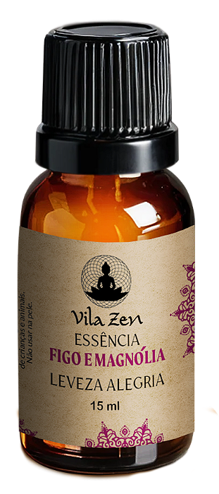 Essências Vila Zen 15 ml Figo e Magnólia - Leveza e Alegria