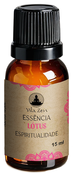 Essências Vila Zen 15 ml - Lótus - Espiritualidade
