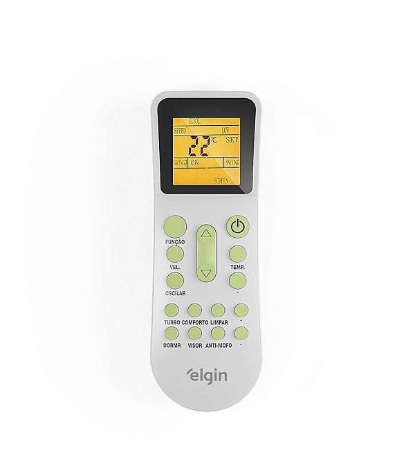 Controle Remoto para Ar Condicionado Elgin