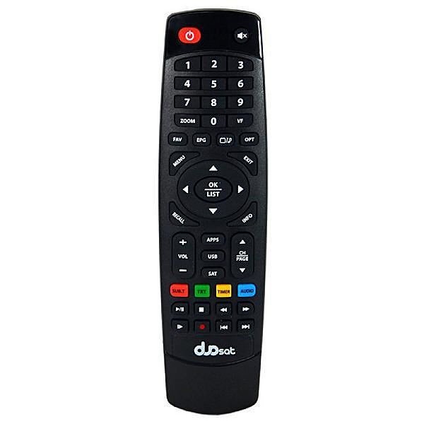 Controle Remoto Duosat Maxx HD