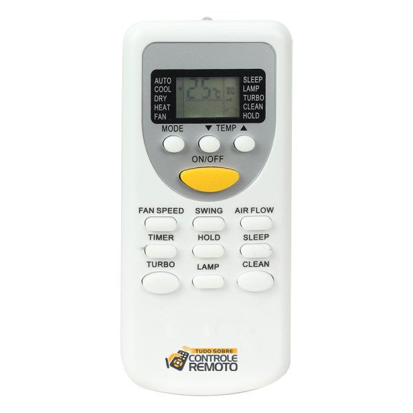 Controle Remoto para Ar Condicionado Komeco / Rheem / York ZH/JT-03