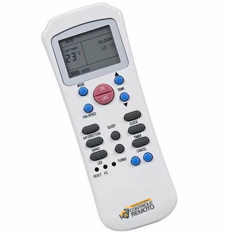 Controle Remoto para Ar Condicionado Springer Maxiflex R14A/CE