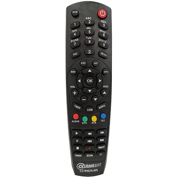 Controle Remoto para Alphasat Chroma