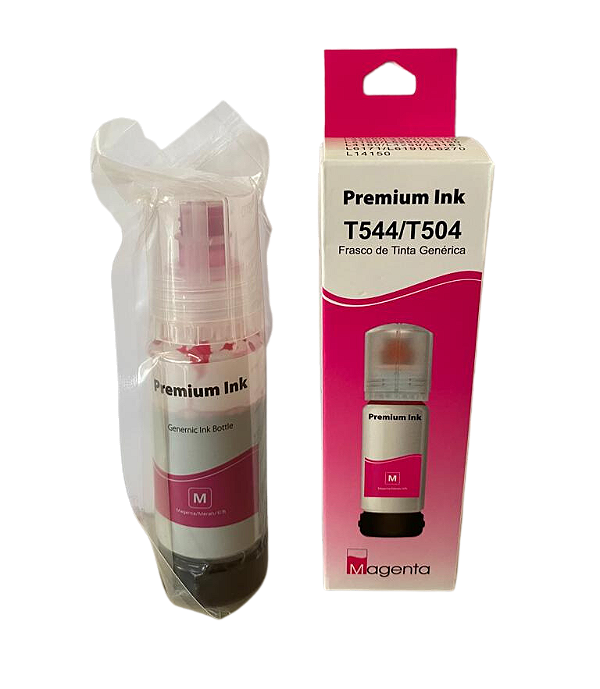 TINTA EPSON 544 MAGENTA | L3150 L3110 L5190 L3250 L3210 5190 3150 3110 | Premium Ink 70ML