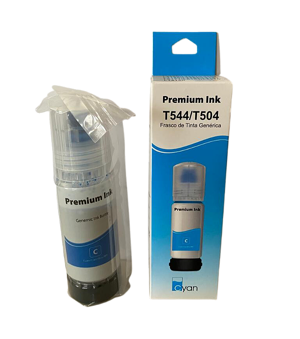 TINTA EPSON 544 CIANO | L3150 L3110 L5190 L3250 L3210 5190 3150 3110 | Premium Ink 70ML