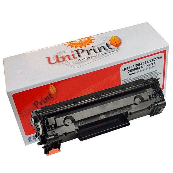 TONER COMPATÍVEL COM HP CB435A CB436A CE285A UNIVERSAL | P1005 P1505 M1120 M1212 M1130 | UNIPRINT