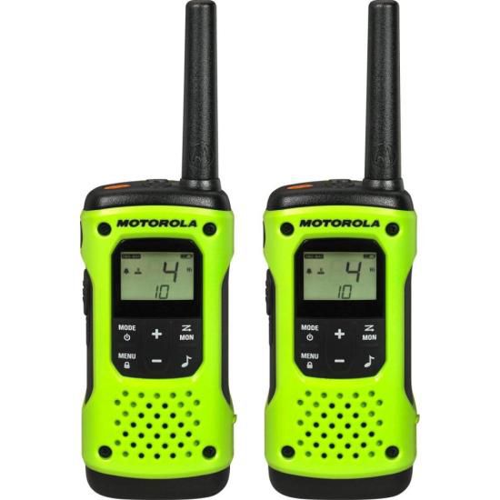 Radio Comunicador Talkabout Motorola T600br H2o 35km Verde - par / 2