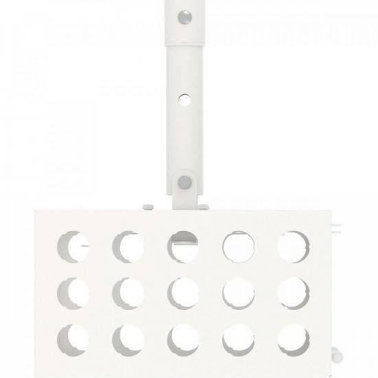 Suporte de Teto para Projetor Multi-gaiola Branco Multivisão