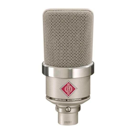 Microfone Neumann Tlm 102 Condensador Cardióide