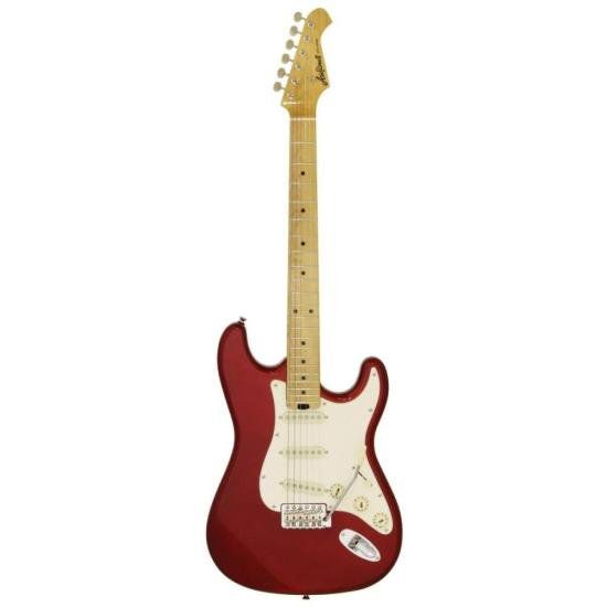 Guitarra Aria Stg-57 Candy Apple Red