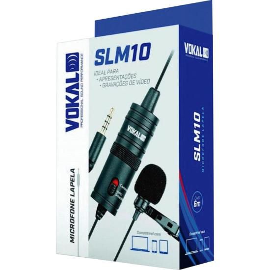 Microfone Lapela Vokal Slm10