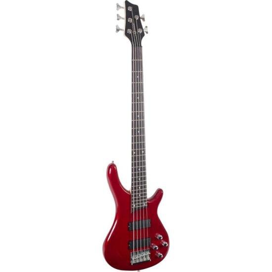 Contrabaixo Giannini Gb-205a Sonic-x Elétrico Metallic Red