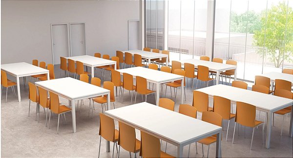 Mesa para Refeitório com várias medidas