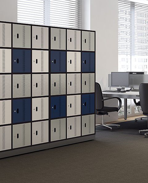 ARMÁRIO  LOCKER  PORTAS EM  AÇO - COM FECHADURA