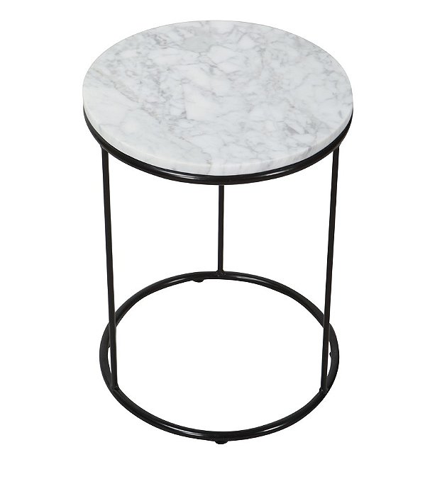 MESINHA CANTO TAMPO MÁRMORE