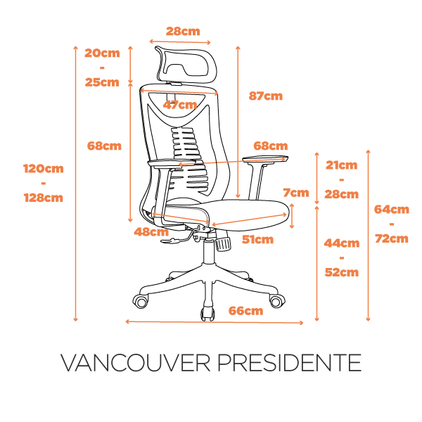 Cadeira Vancouver Presidente