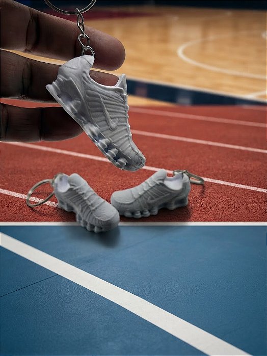 Chaveiro Mini Tennis Shox Em Impressão 3D