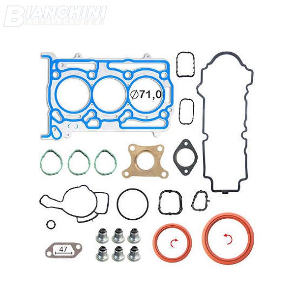 Jogo Junta Cabeçote Fiat Argo 1.0 6v Firefly 2017/ Mobi