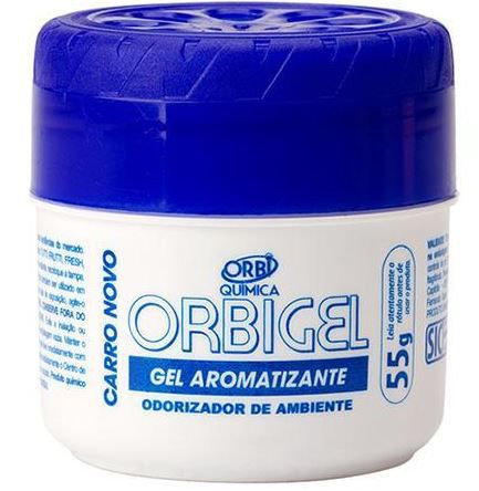 GEL ODORIZADOR ORBIGEL CARRO NOVO 55G