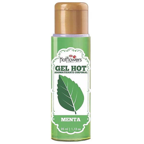 Gel Aromatizante Hot Menta Hot Flowers 35ml