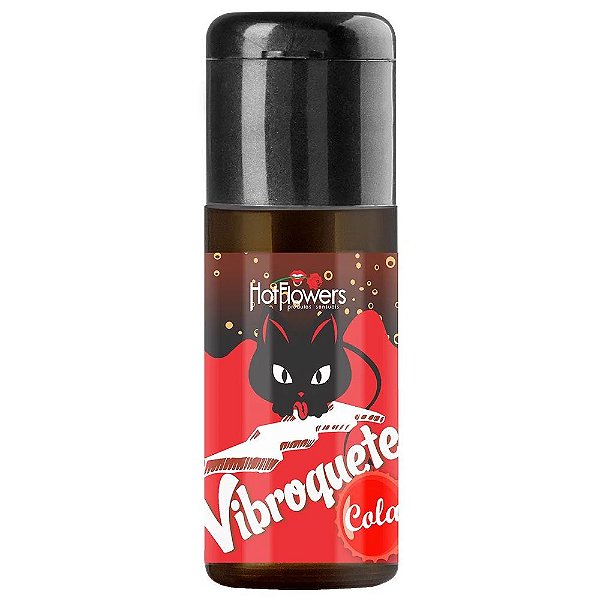 Vibroquete Vibrador Líquido Cola Hot Flowers 12g