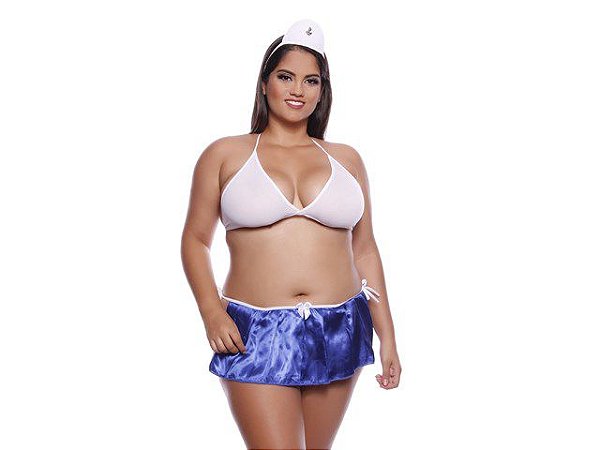 Fantasia Marinheira Plus Size