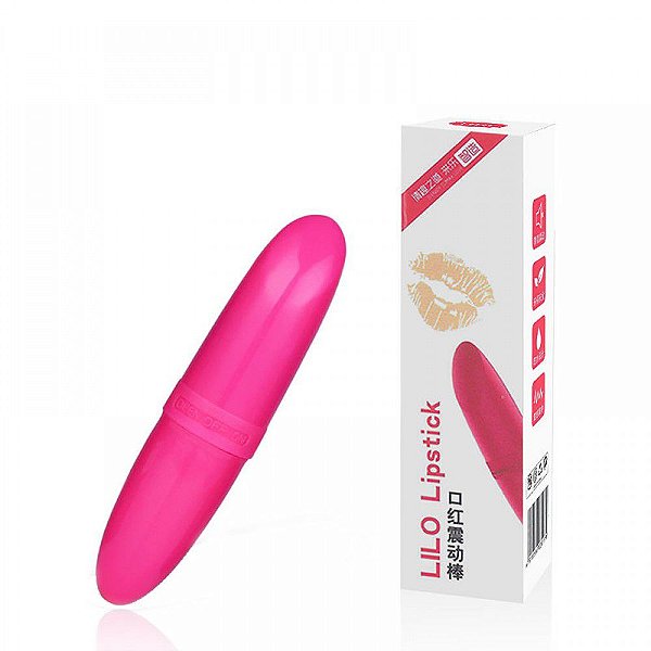 Mini Vibrador Formato Batom