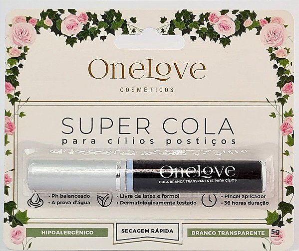 Cola para Cílios com Pincel 5g