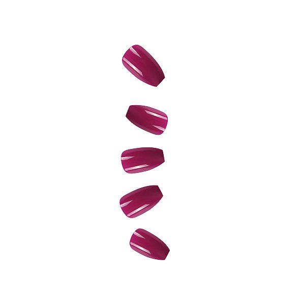 Unha Postiça Autocolante Rosé Bailarina Gloss