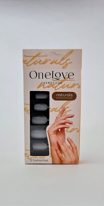 Combo unhas naturais Amendoada mais Cola de 5g