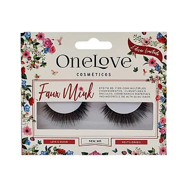 Combo Cilios faux mink Roma mais Cola de 7g